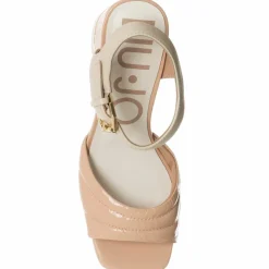 Liu-Jo Sandales À Talons|Sandales en Cuir Menton beige/rose -Talon 6 cm