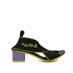 Bottega Veneta Sandales Plates|Sandales Flex noires