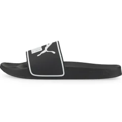 Puma Sandales Plates|Sandales Leadcat noir/blanc