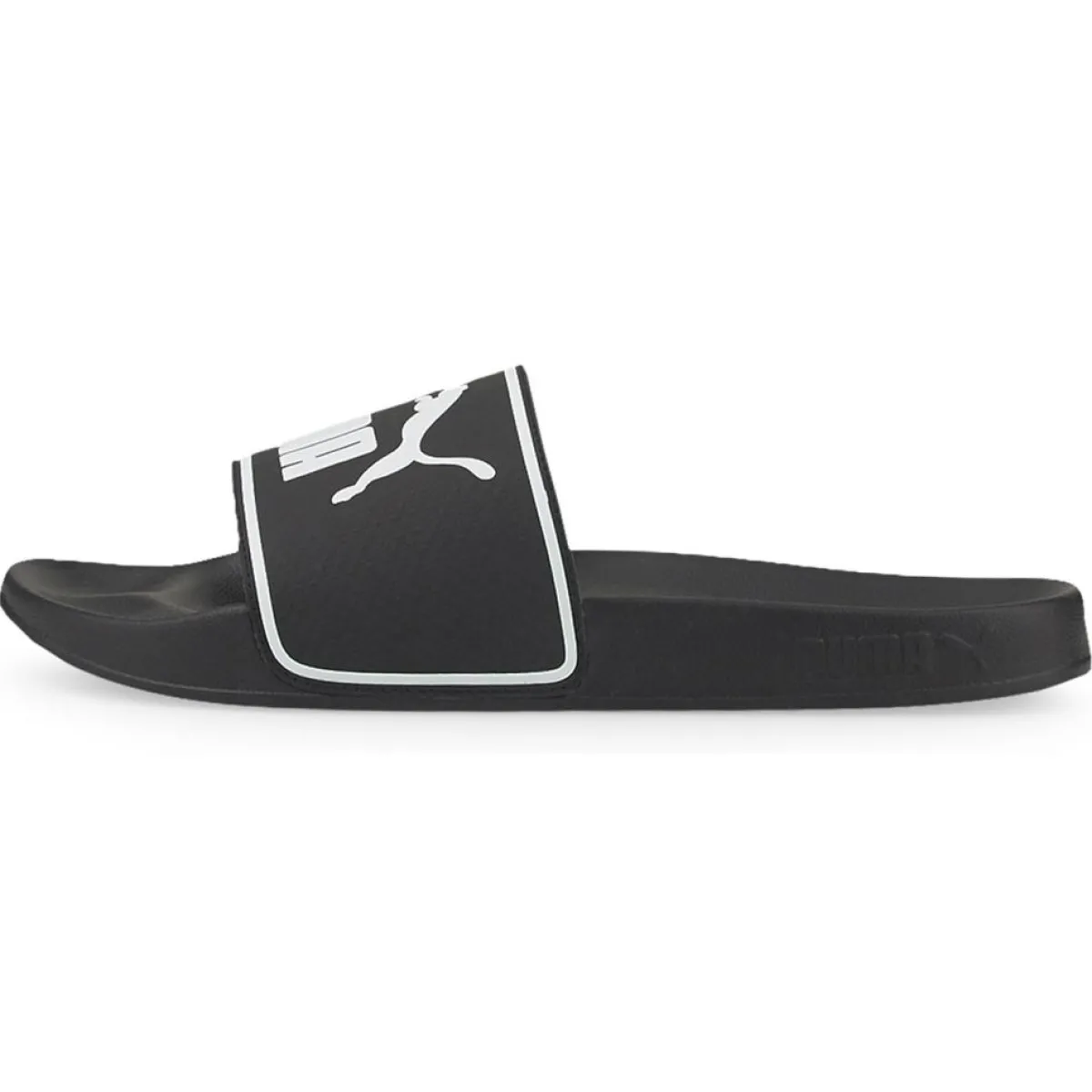 Puma Sandales Plates|Sandales Leadcat noir/blanc