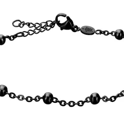 Amelia Parker Montres|Set Montre Femme & Bracelet Jet en Acier noir