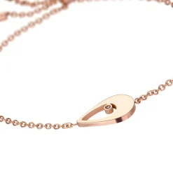 Amelia Parker Montres|Set Montre Femme & Bracelet Vacation en Acier rose doré