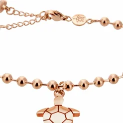 Amelia Parker Montres|Set Montre Femme & Bracelet Petite Noir en Acier rose doré