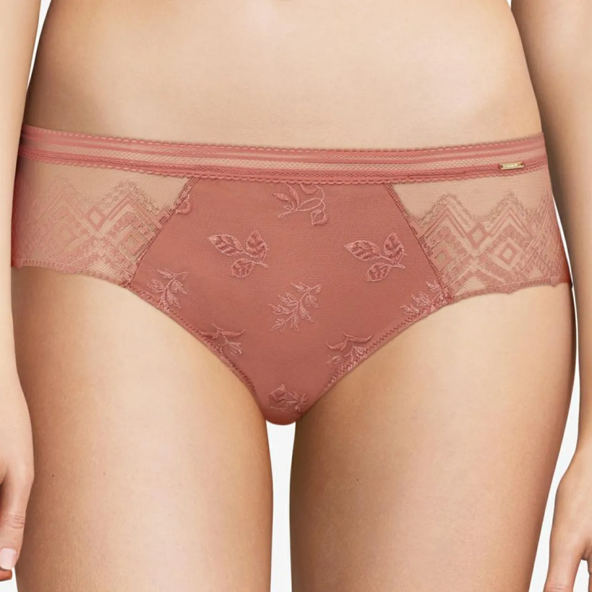 Chantelle Lingerie, Nuit|Shorty Réaumur rose canyon