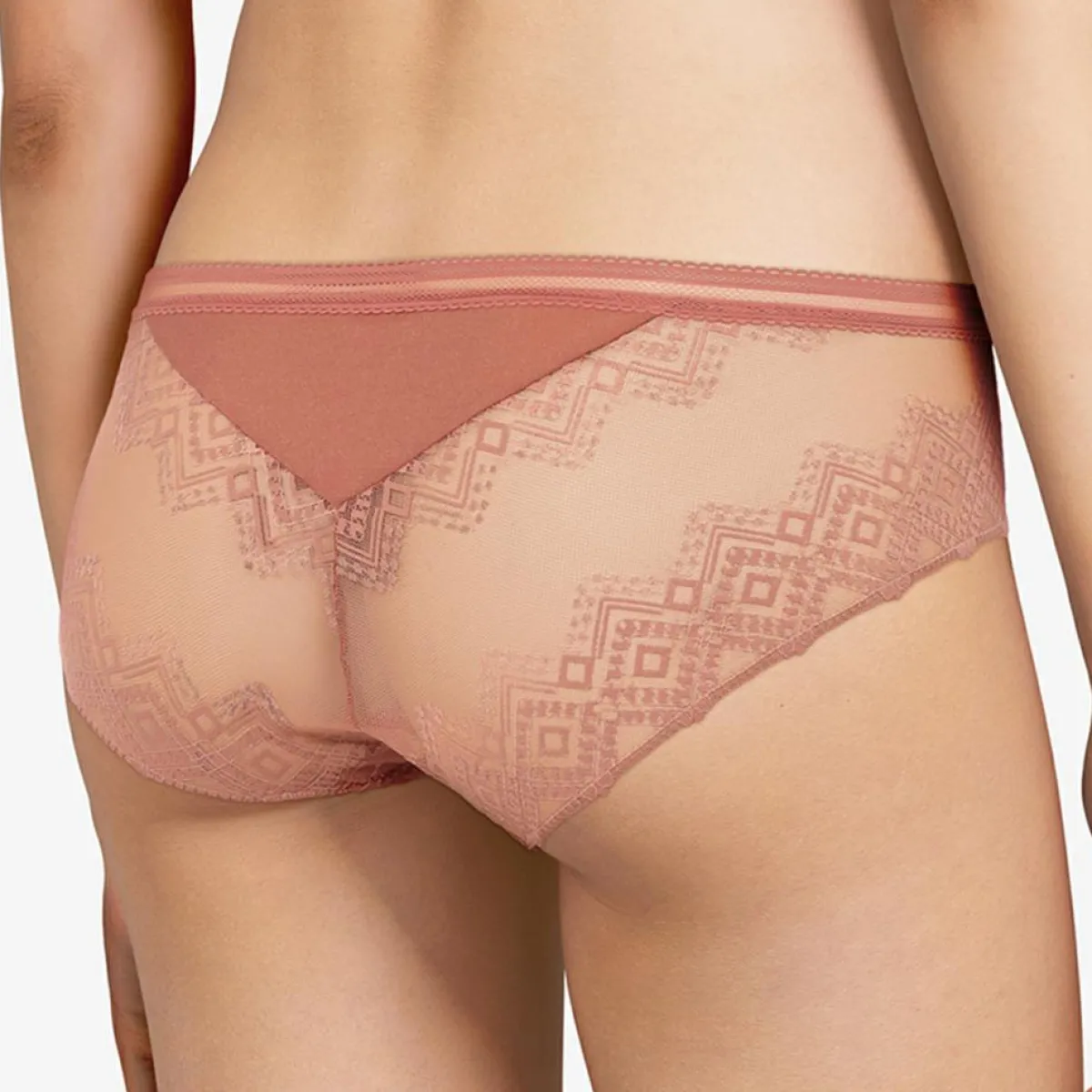 Chantelle Lingerie, Nuit|Shorty Réaumur rose canyon