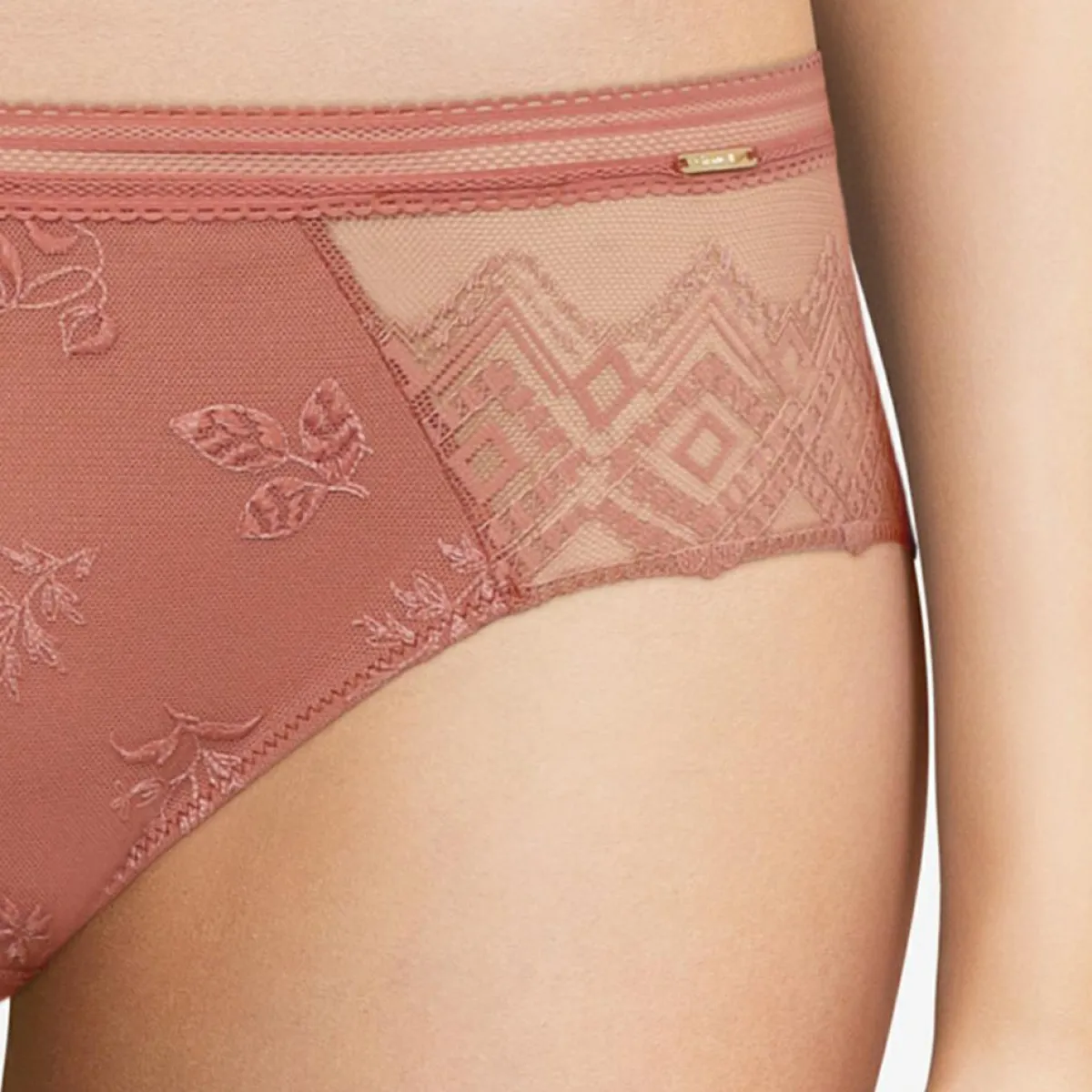 Chantelle Lingerie, Nuit|Shorty Réaumur rose canyon