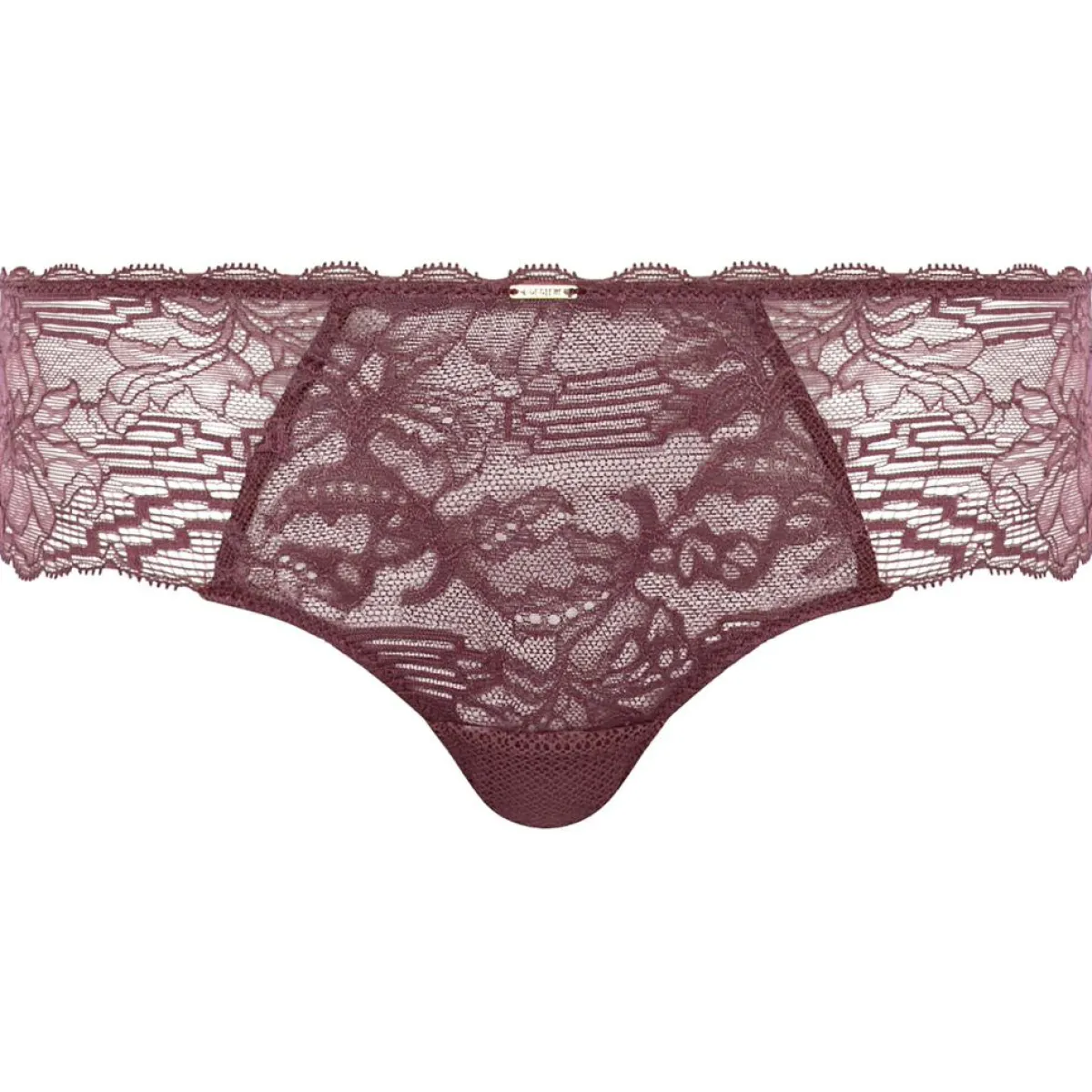 Chantelle Lingerie, Nuit|Shorty Waltz marron cardinal