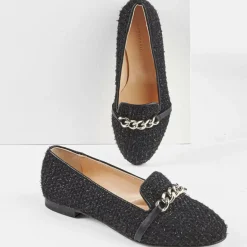 Cosmoparis Mocassins|Slippers Rouma noires