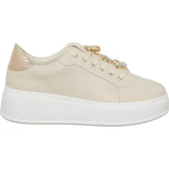 Loretta by Loretta Baskets|Sneakers Agathe beiges