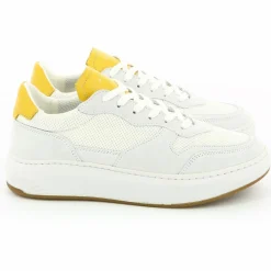 Piola Baskets|Sneakers Arri blanc/jaune