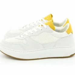 Piola Baskets|Sneakers Arri blanc/jaune