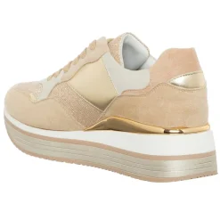 Laura Biagiotti Baskets|Sneakers Cola beige/écru