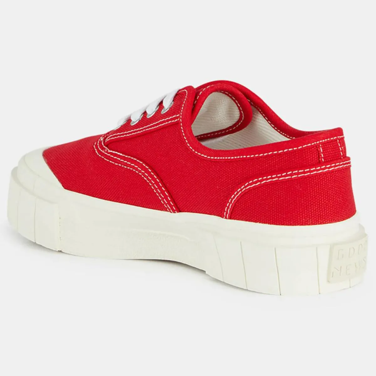 Good News Baskets|Sneakers en Coton Bio Gnace rouges