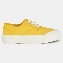 Good News Baskets|Sneakers en Coton Bio Gnace jaunes
