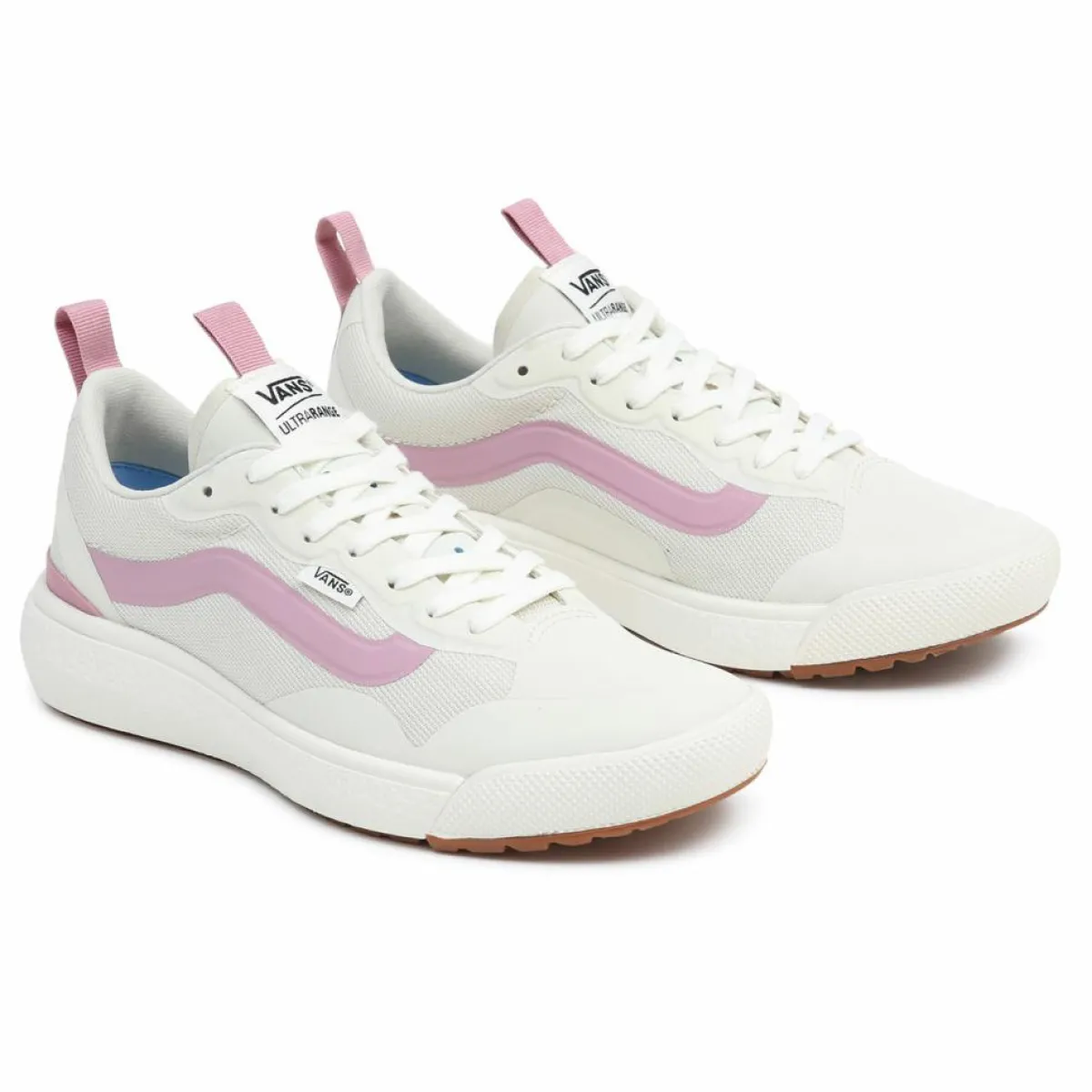 Vans Baskets|Sneakers en Cuir & Textile UltraRange EXO blanc/rose