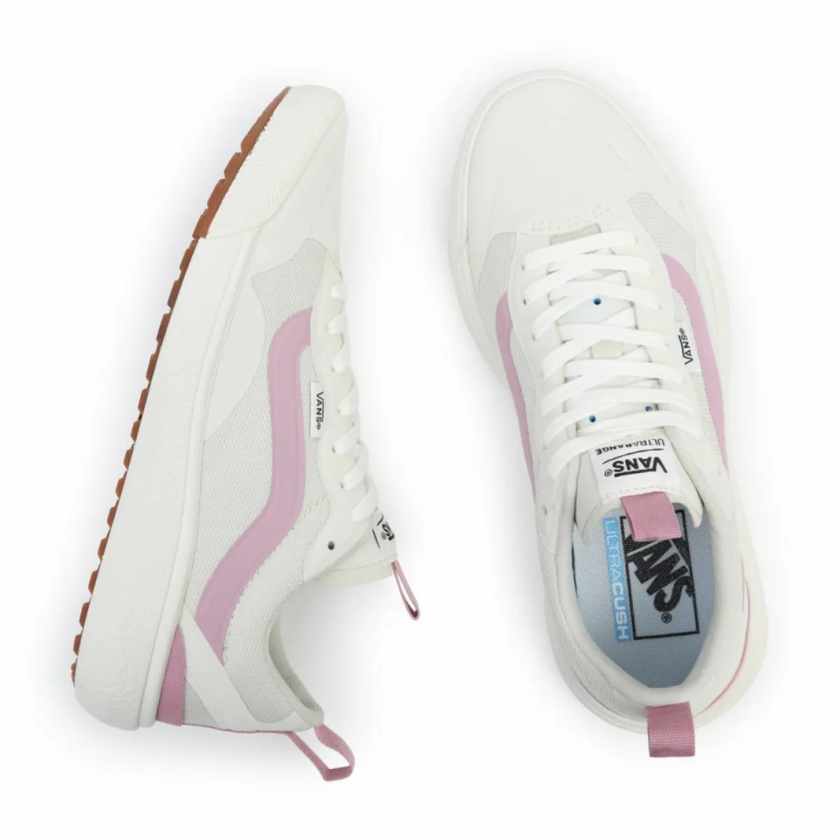 Vans Baskets|Sneakers en Cuir & Textile UltraRange EXO blanc/rose
