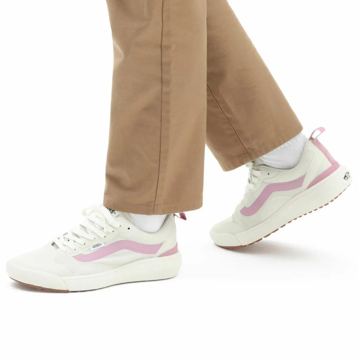 Vans Baskets|Sneakers en Cuir & Textile UltraRange EXO blanc/rose