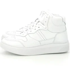 Piola Baskets|Sneakers en Cuir Cayma High blanc