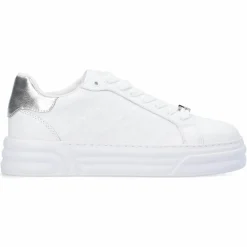 Liu-Jo Baskets|Sneakers en Cuir Cleo blanc/argenté