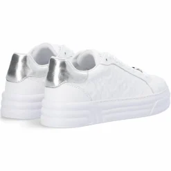 Liu-Jo Baskets|Sneakers en Cuir Cleo blanc/argenté
