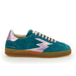 Moa Concept Baskets|Sneakers en cuir Club vert