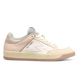 Moa Concept Baskets|Sneakers en Cuir Detail Squad rose