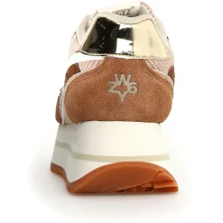 W6YZ Baskets|Sneakers en Cuir Deva beiges