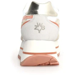 W6YZ Baskets|Sneakers en Cuir Deva beiges