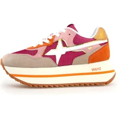 W6YZ Baskets|Sneakers en Cuir Deva beiges