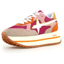 W6YZ Baskets|Sneakers en Cuir Deva beiges