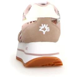 W6YZ Baskets|Sneakers en Cuir Deva beiges