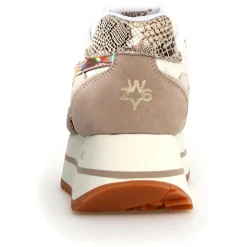 W6YZ Baskets|Sneakers en Cuir Deva beiges