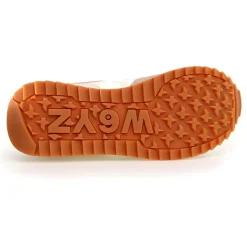 W6YZ Baskets|Sneakers en Cuir Deva beiges