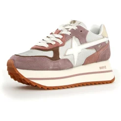 W6YZ Baskets|Sneakers en Cuir Deva grises