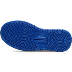 W6YZ Baskets|Sneakers en Cuir Gazo bleu/blanc