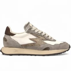 Moa Concept Baskets|Sneakers en Cuir Hype delux gris