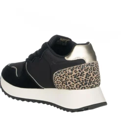 W6YZ Baskets|Sneakers en Cuir Jet noires