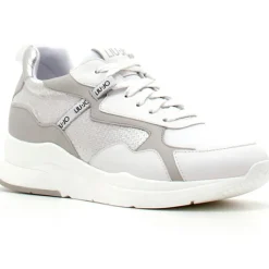 Liu-Jo Baskets|Sneakers en Cuir Karlie blanches
