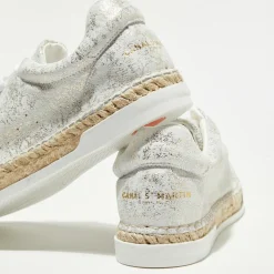 Canal Saint Martin Baskets|Sneakers en Cuir Lancry marbre