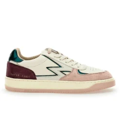 Moa Concept Baskets|Sneakers en Cuir Legacy rose