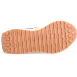 W6YZ Baskets|Sneakers en Cuir Loop argentées