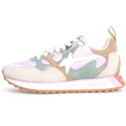 W6YZ Baskets|Sneakers en Cuir Loop beiges