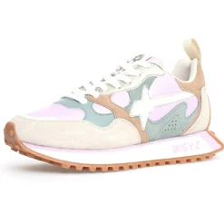 W6YZ Baskets|Sneakers en Cuir Loop beiges