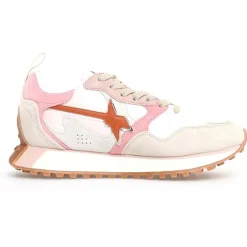 W6YZ Baskets|Sneakers en Cuir Loop beiges