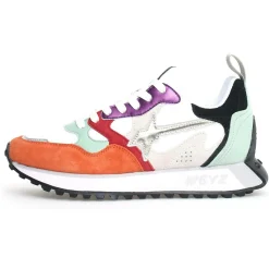 W6YZ Baskets|Sneakers en Cuir Loop orange