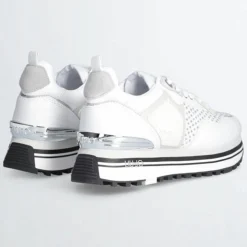 Liu-Jo Baskets|Sneakers en Cuir Mahaut blanches