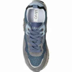 Liu-Jo Baskets|Sneakers en Cuir Mahaut jean