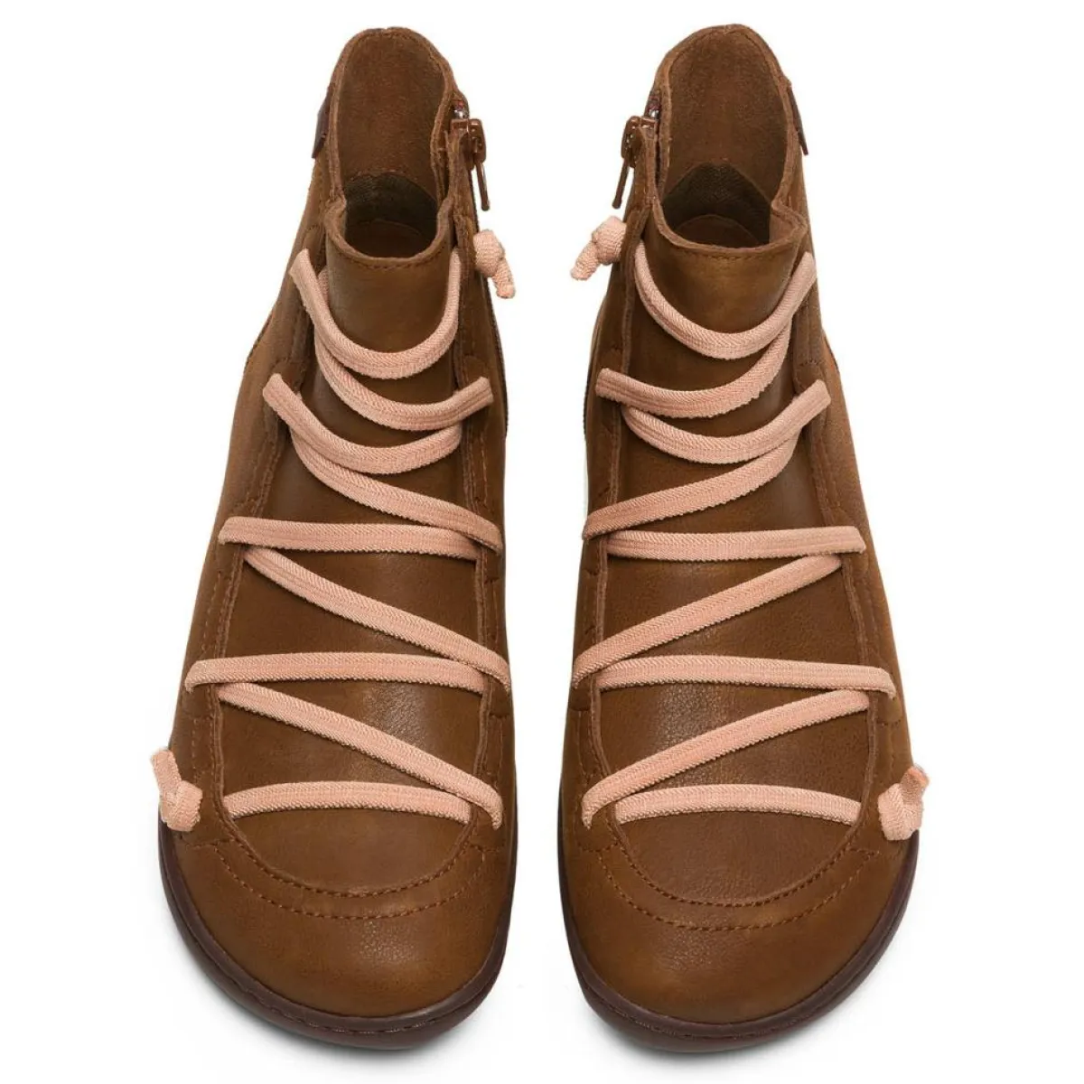 Camper Baskets|Sneakers en Cuir Peu marron