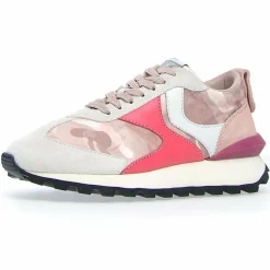 Voile Blanche Baskets|Sneakers en Cuir Qwark blanc/rose