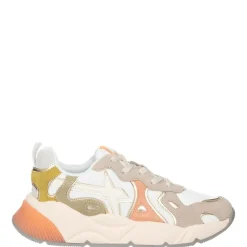 W6YZ Baskets|Sneakers en Cuir Sarah beiges